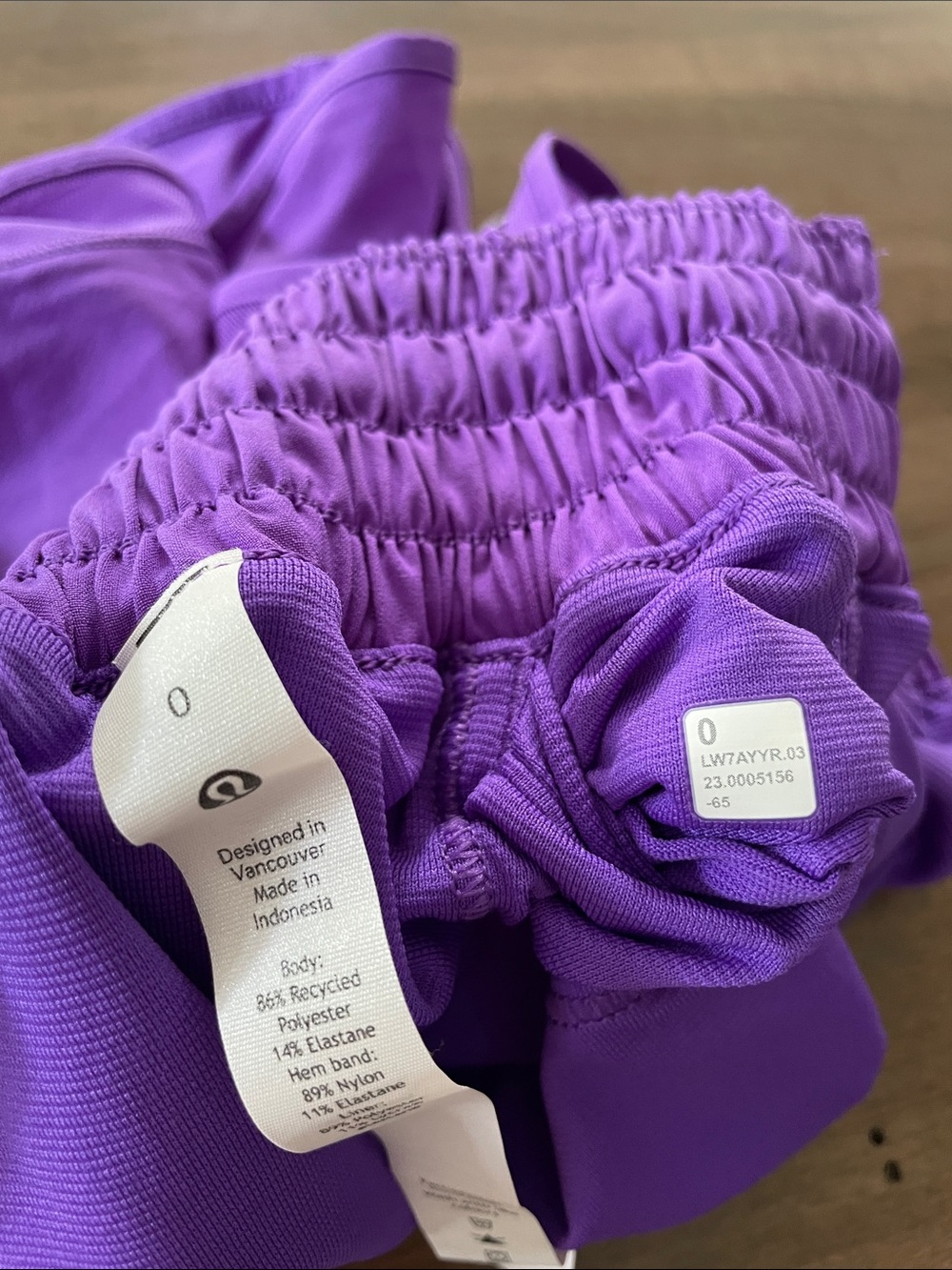 lululemon athletica Purple Hottie Hot Shorts - Picture 7 of 7